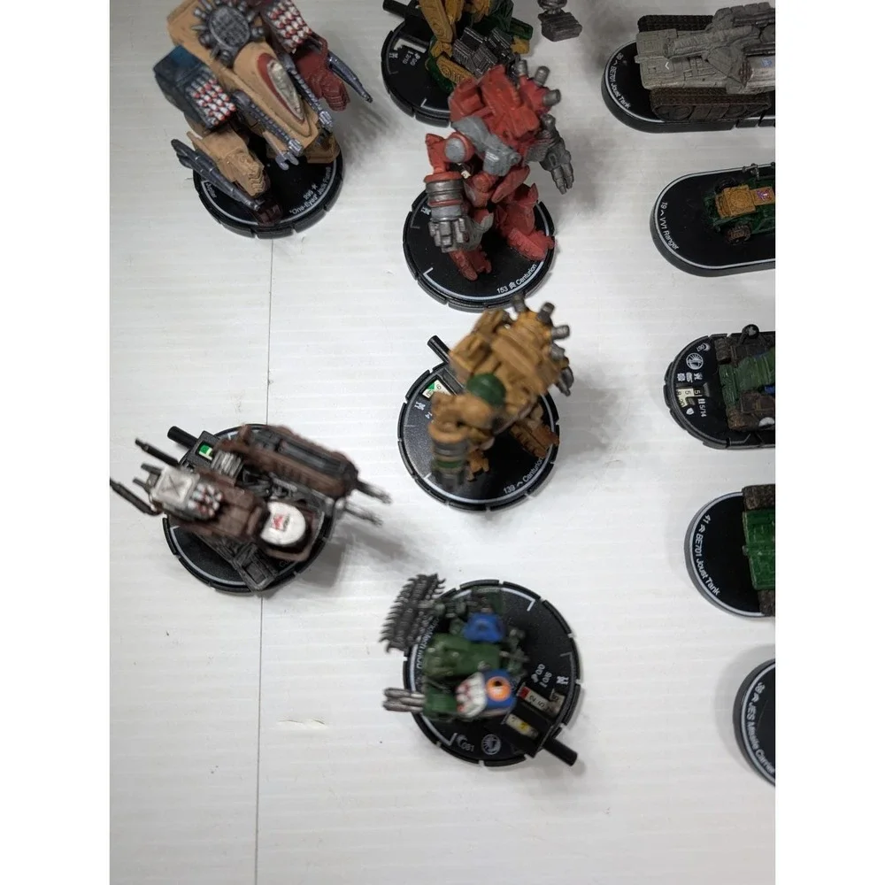 WizKids Mech Warrior Dark Age Lot Mechwarrior‎ Miniatures Figures Minifigs Vtg